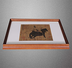 桑珠孜书画装裱配框服务案例