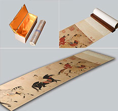 桑珠孜馆藏书画复制博物馆书画复制服务